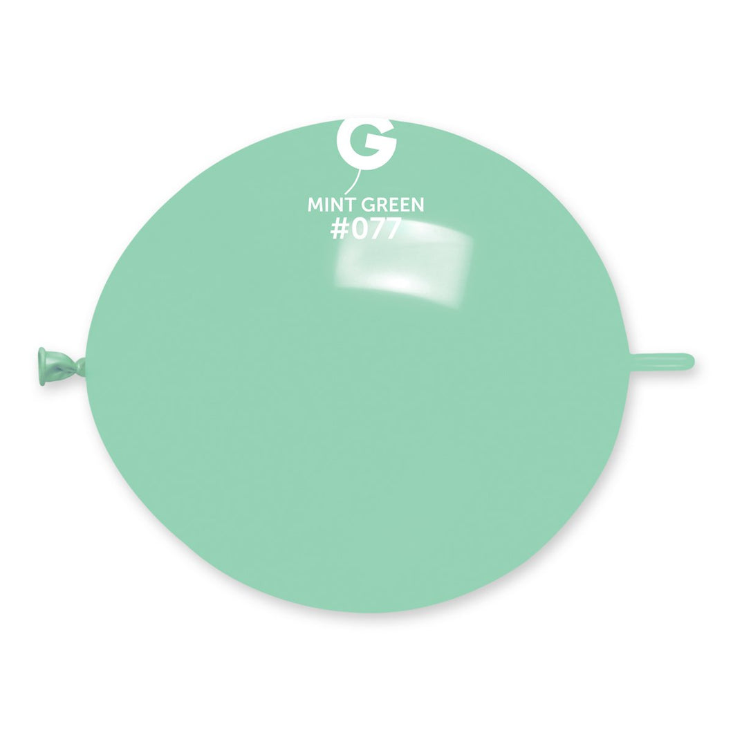 Solid Balloon Mint Green G-Link #077 - 13 in.