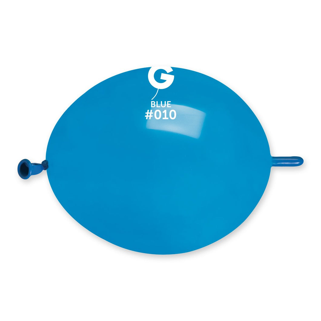 Solid Balloon Blue G-Link #010 #010 - 6 in.