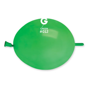 Solid Balloon Green G-Link #012 - 6 in.