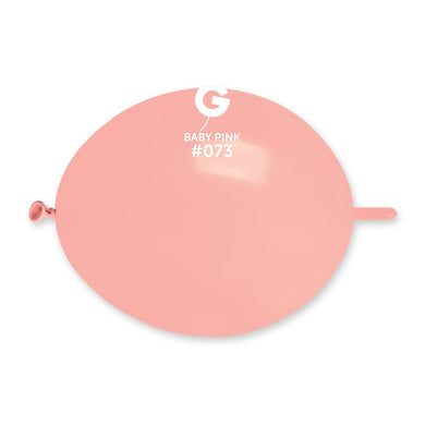Solid Balloon Baby Pink G-Link #073 - 6 in.