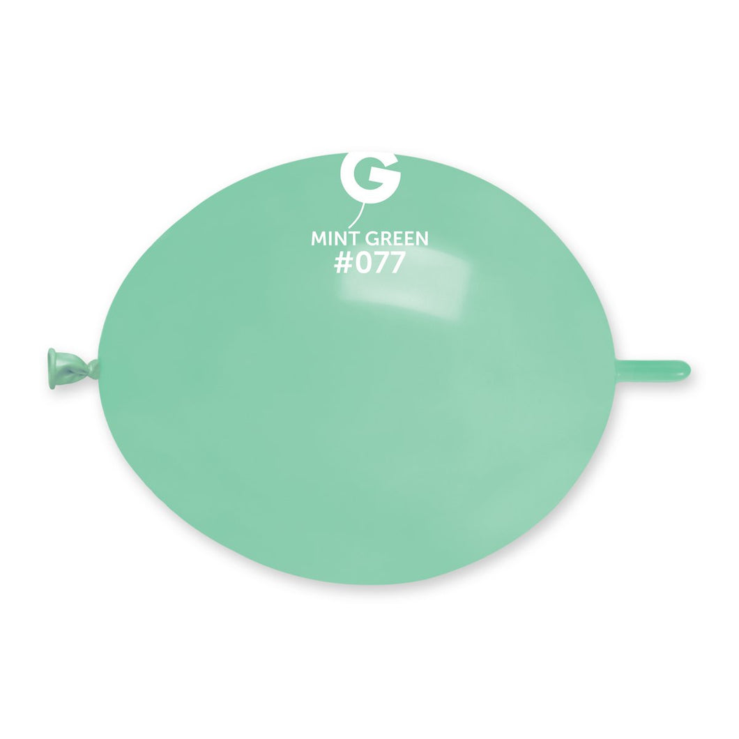 Solid Balloon Mint Green G-Link #077 - 6 in.