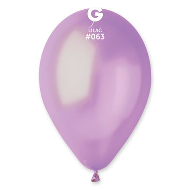 Metallic Balloon Lavender #063 - 12 in.
