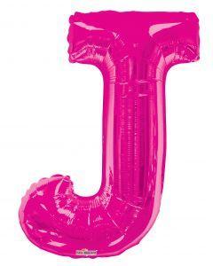 Hot Pink Foil Letters (A to Z) - 14 in.