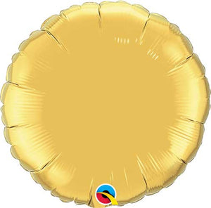 Round Solid Foil Balloon 9 in. (choose color)