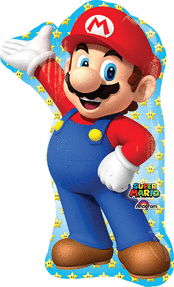 Mario Bros Foil Balloon 33 in.