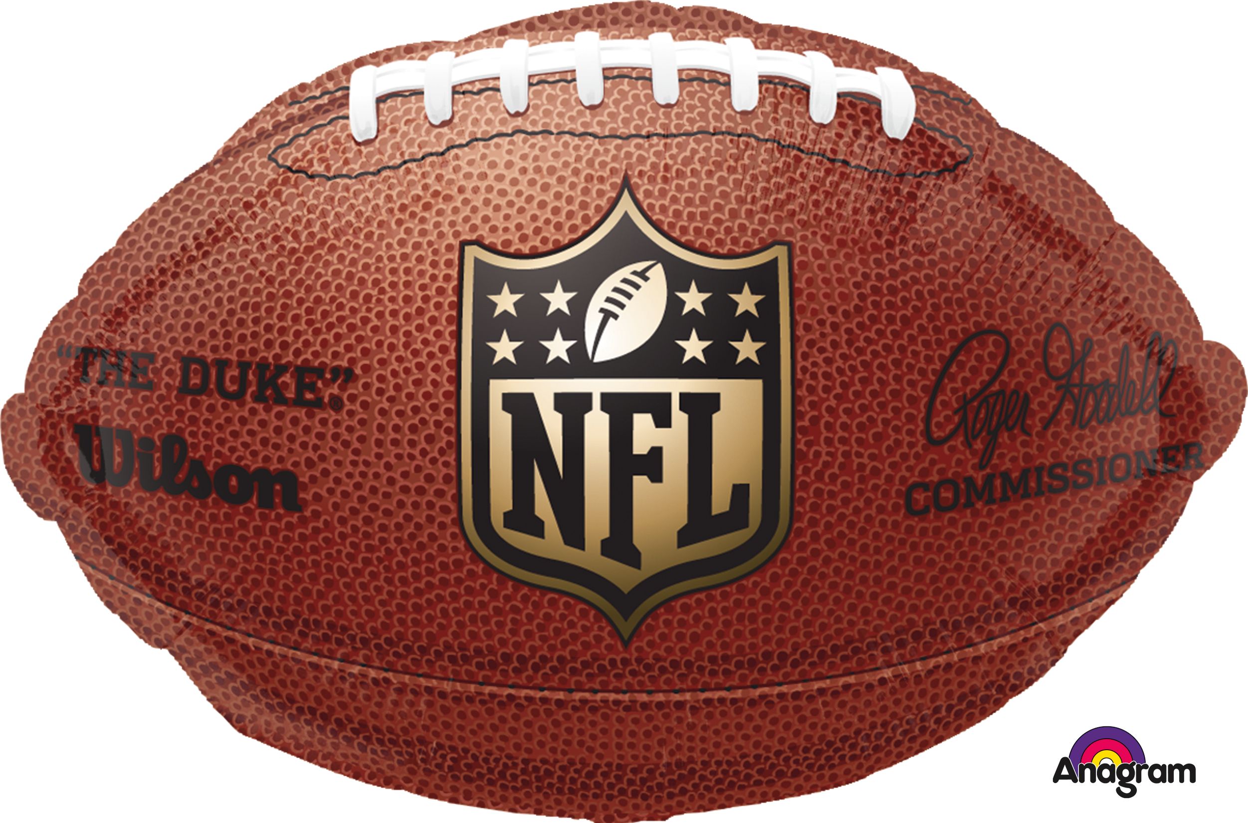 Balón de fútbol americano NFL de 18 pulgadas.