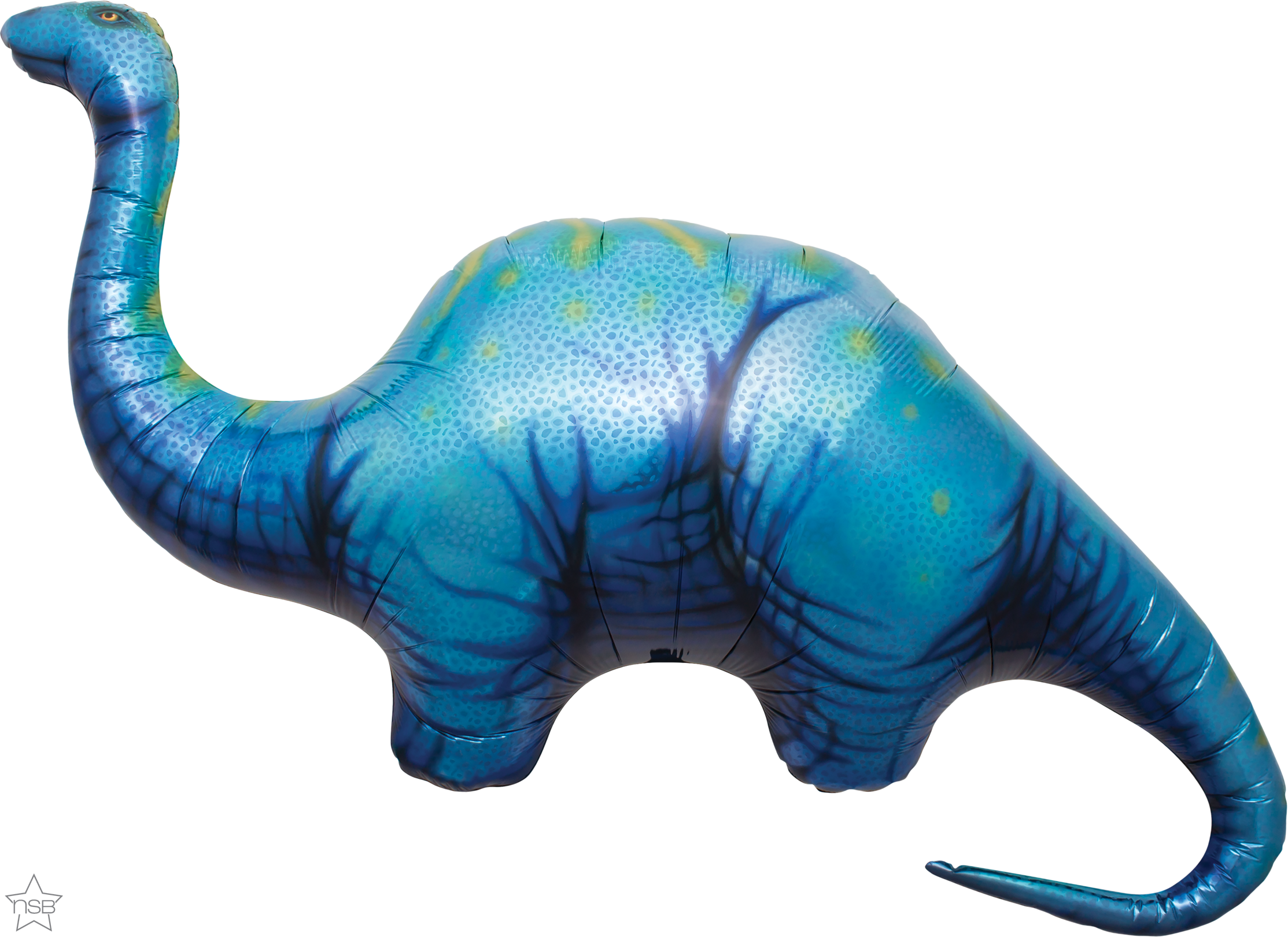 Apatosaurus Dinosaur Foil Balloon 51 in.