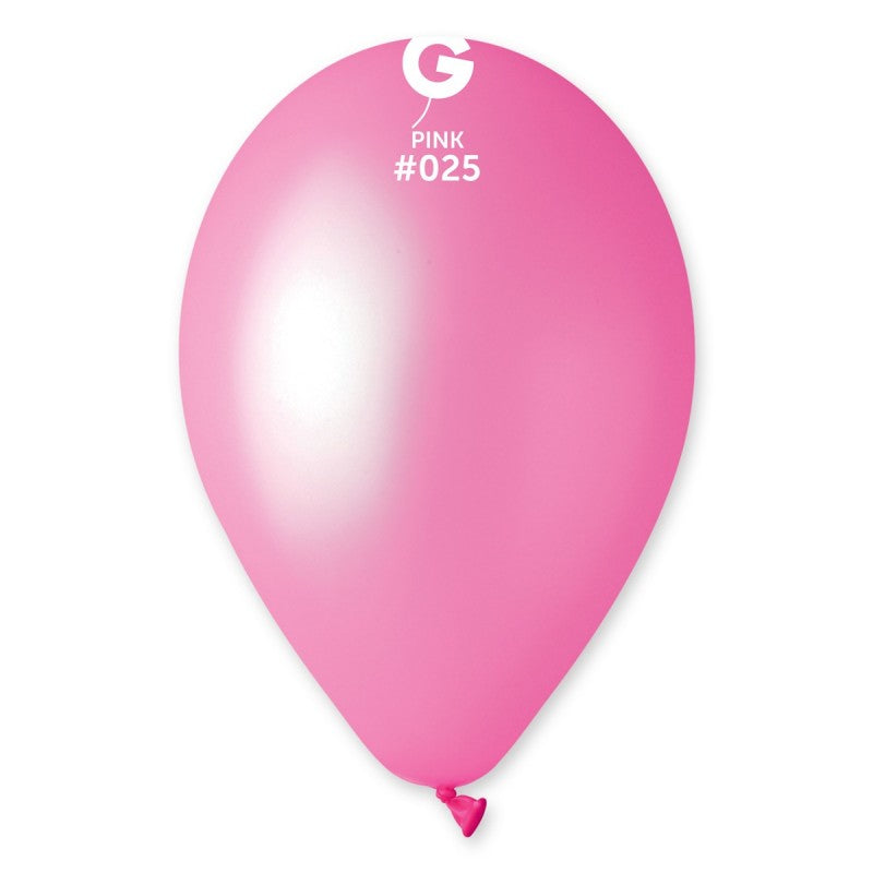 Globo de neón rosa de 12 pulgadas.