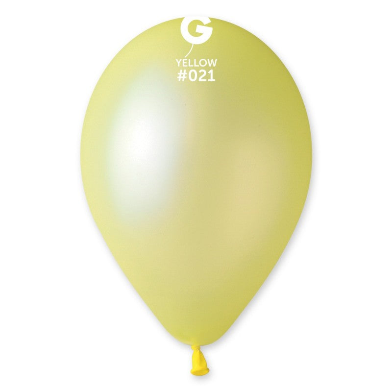 Neon Balloon Yellow 12 in.