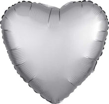 Load image into Gallery viewer, Solid Heart Shaped Foil Balloons - 18 in. (Choose Color)