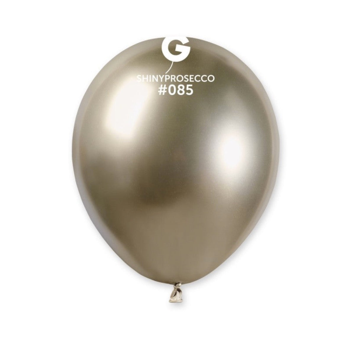 Globo Prosecco brillante de 5 pulgadas.