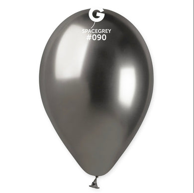 Shiny Space Gray Balloon #090 - 13 in.