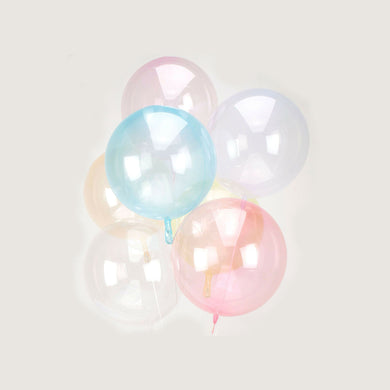 Crystal Clearz Petite Bubble Balloon (Choose Color) - 10 in.