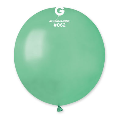 Metallic Balloon Aquamarine #062 - 19 in.