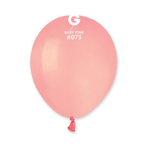Solid Balloon Baby Pink #073 - 5 in.