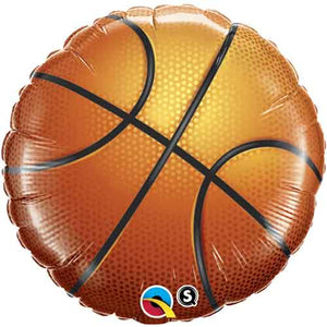Basketball Foil Balloon 18 in.