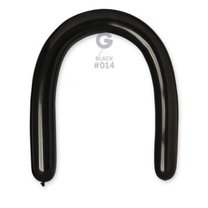 Solid Balloon Black #014 3 in.