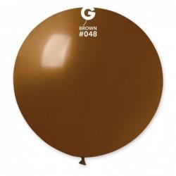 Solid Balloon Brown #048 - 31 in. (x1)