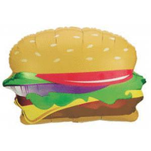 Hamburger Shape Foil Balloon 28 in.