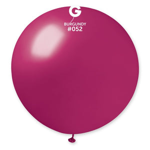 Metallic Balloon Burgundy #052 - 31 in. (x1)