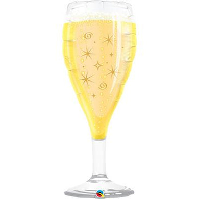 Champagne Toasting Glass Foil Balloon 39 in.