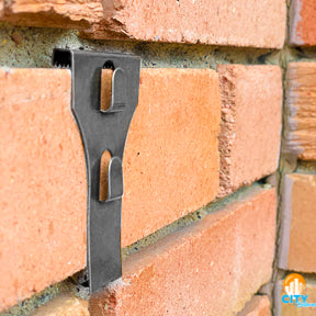 Brick Clip® For Brick Walls - Supports 25 Lbs - Picture Hang Solutions