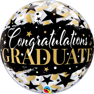 Congratulations Graduate Bubble Balloon 22 in.