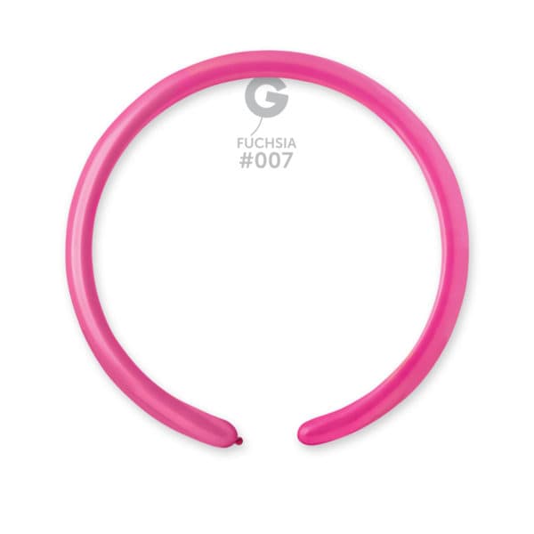 Solid Balloon Fuchsia #007 - 1 in.