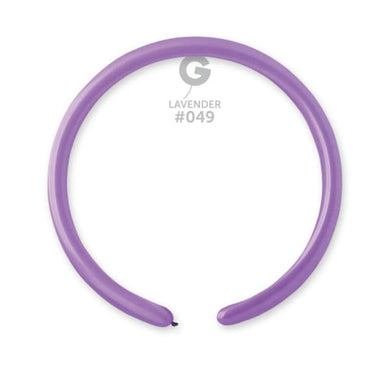 Solid Balloon Lavender #049 - 1 in.