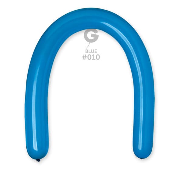 Solid Balloon Blue #010 - 3 in.