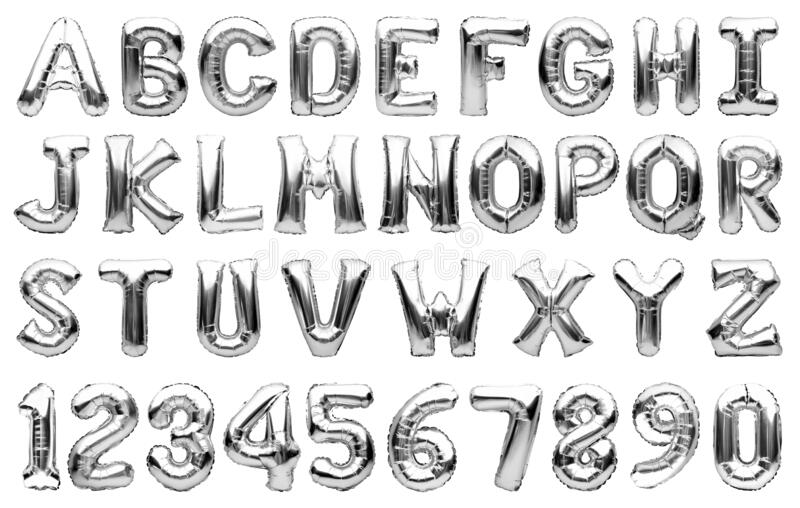 Silver Foil Letters (A to Z) - 16 in.