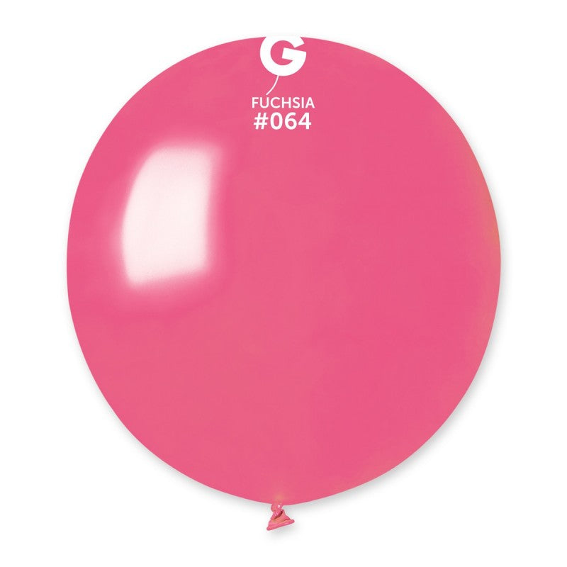 Globo Metalizado Fucsia #064 - 19 pulg.