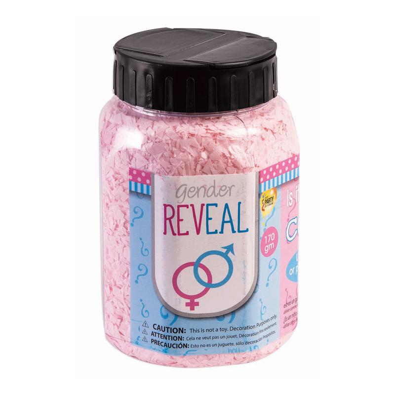 Gender Reveal Confetti - Baby Pink