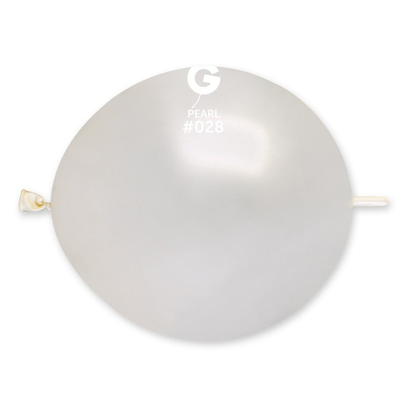 Metallic Balloon Pearl G-Link 13 in.