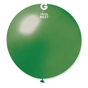 Metallic Balloon Green #037 - 31 in. (x1)