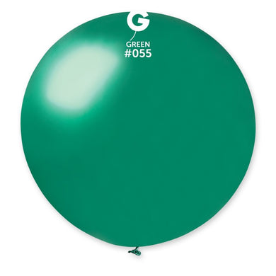 Metallic Balloon Green #055 - 31 in. (x1)