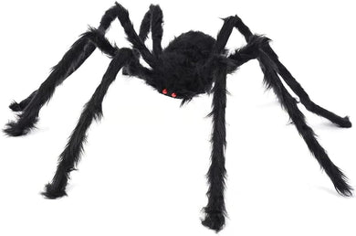 Black Hairy Spider (Choose your Size)