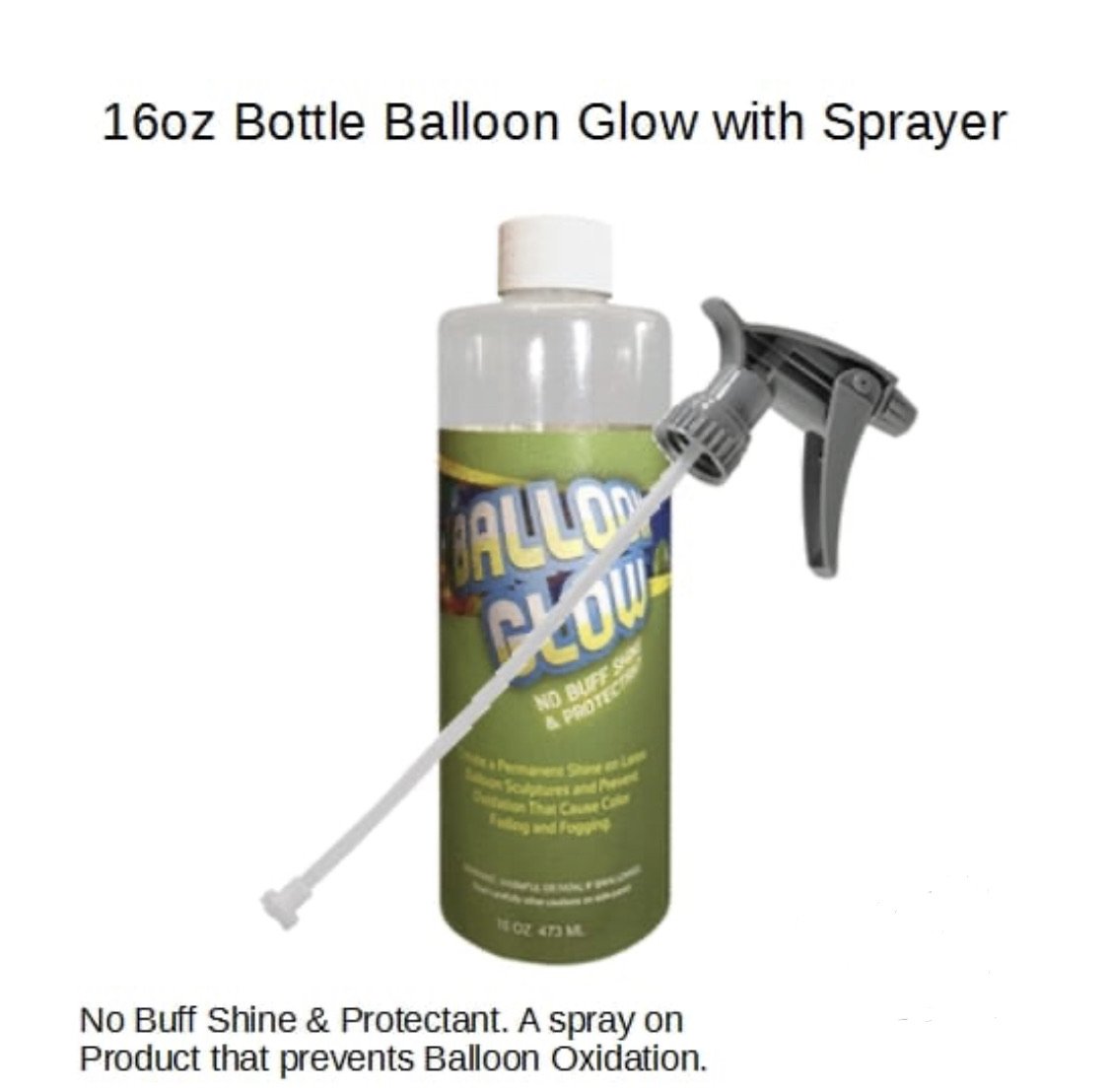 BALLOON GLOW 16Fl OZ (473 ml) + Balloon Glow High Quality Trigger