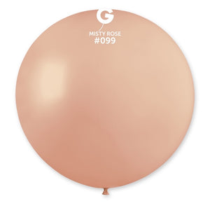 Solid Balloon Misty Rose #099 - 31 in. (x1)