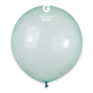 Crystal Balloon Jade Green #023 - 19 in.