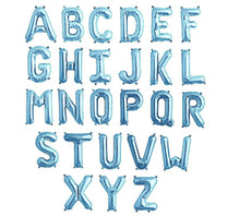 Load image into Gallery viewer, Light Blue Foil Letters (A to Z) - 14 in.