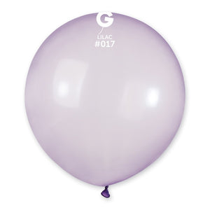 Crystal Balloon Lilac #017 in. - 19 in.