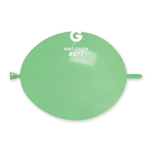 Solid Balloon Macaron Assorted G-Link 6 in.