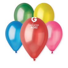 Load image into Gallery viewer, Metallic Assorted Balloons #082 - 12 in.