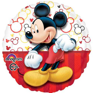 Mickey Mouse Round Foil Balloon 17 in.