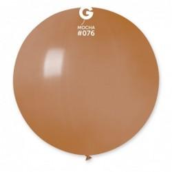 Solid Balloon Mocha #076 - 31 in. (x1)