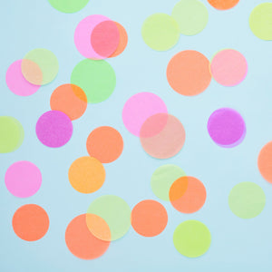 Round Confetti Dots - 1 in. (Choose Color)