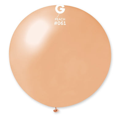 Metallic Balloon Peach #061 - 31 in. (x1)