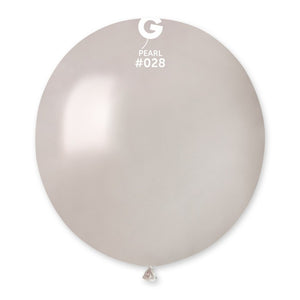 Metallic Balloon Pearl #028 - 19 in.