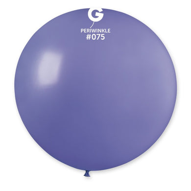 Solid Balloon Periwinkle #075 - 31 in. (x1)